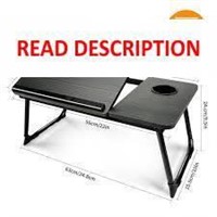 $24  Laptop Bed Tray Table  Wlretmci Foldable Lap