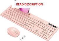 $30  Wireless Keyboard & Mouse for Mac  Pink