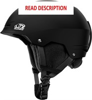 $40  Snowboard Helmet  ABS Shell  EPS Foam  Medium