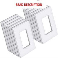 $14  1-Gang Wall Plate  H4.69 x W2.91  10 Pack