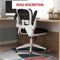 $140  Ergonomic Office Chair  Black+white