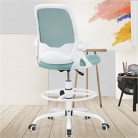 KERDOM Office Drafting Chair, Tall Office Desk