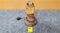 Wooden Lamp made in Central City, SD