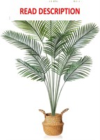$50  MOSADE Artificial Palm Tree 6Ft w/ Basket