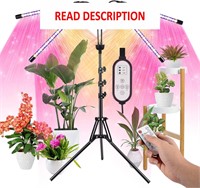 LED Grow Lights  15-60in Stand  Timer Control