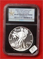 2013 W American Eagle NGC SP69 1 Ounce Silver