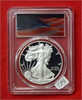 2016 W American Eagle PCGS PR70DCAM 1 Oz Silver