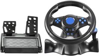 $65  YUYIU Racing Wheel for PS4/XBOX/PC - BLUE
