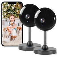 2K Indoor Camera 2 Pack - Owltron Home Security
