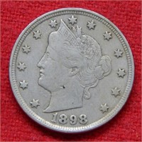 1898 Liberty V Nickel