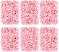 $42  Omldggr 6Pk 12x16 Pink Flower Wall Panels