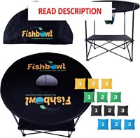 $90  Cornhole - Fishbowl Game - 12 Bags  Board