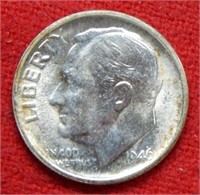 1946 S Roosevelt Silver Dime