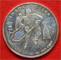 1993 Canada Silver Dollar Hockey Commemorative