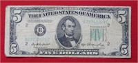 1950 A $5 Federal Reserve Note