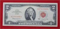 1963 $2 US Note Red Seal