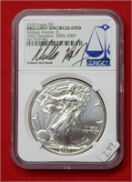 2020 American Eagle NGC BU 1 Ounce Silver