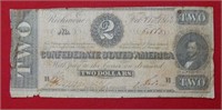 1864 $2 CSA Note Large Size #62663