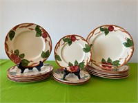 Franciscan Dishes Apple Pattern England