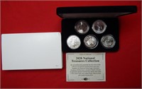 2020 National Treasures Collection 5 Silver Coins