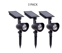 HARBOR BREEZE SOLAR LED PATH LIGHT SET 3 RET.$56