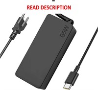 $19  USB-C 65W Charger for Lenovo ThinkPad T480