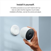 $150  Google Nest Cam - Battery-Powered