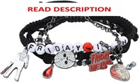 $14  Friday 13th Horror Icons 4-Pack Bracelets