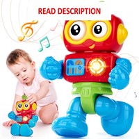 $13  Hahaland Light Up Poseable Activity Robot Toy