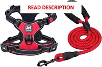 $27  PoyPet Dog Harness & Leash Combo  (S) Red