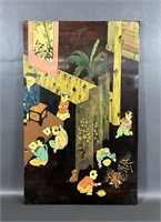 Asian Lacquer Wall Art