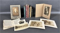 Antique Books & Photographs Lot