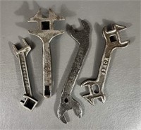 Vintage Assorted Wrenches Lot