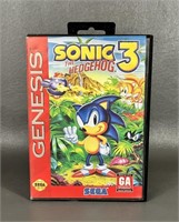 Sega Genesis Sonic The Hedgehog 3 Game