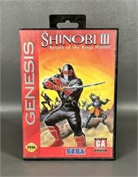 Sega Genesis Shinobi III Game