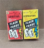 1958 Arithmetic Flash Cards