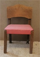 Antique Childs Wooden Chair