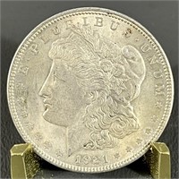 1921 Morgan Silver (90%) Dollar Coin