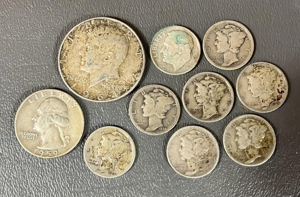 Miscellaneous United States Silver Coin Lot
