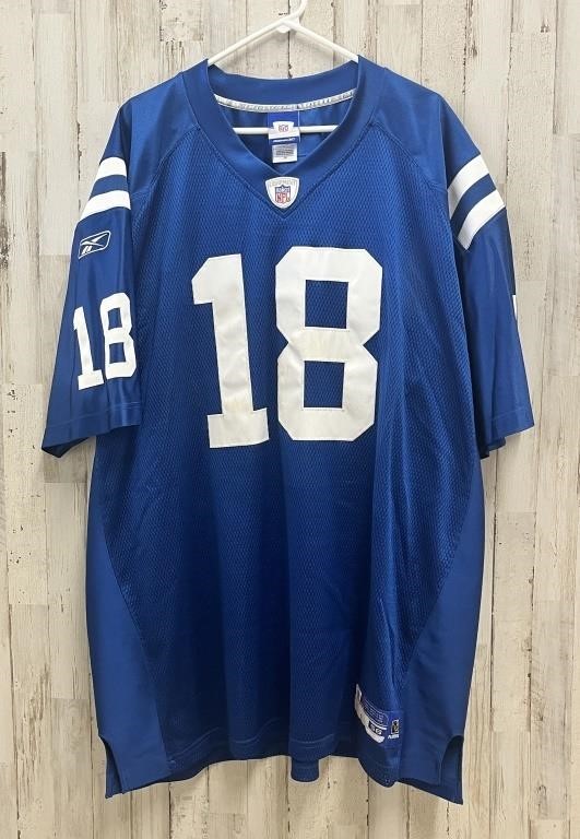 Peyton Manning "18" Indianapolis Colts Jersey