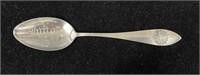 Antique Sterling Silver Freemason Spoon