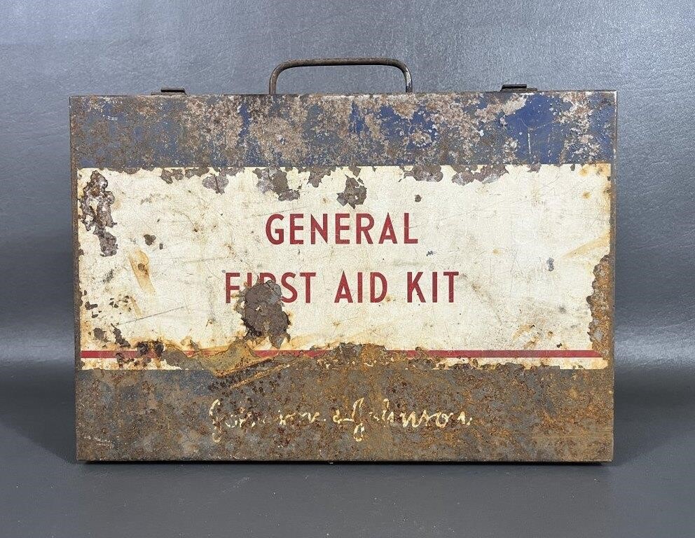Vintage General First Aid Kit & Contents