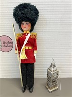 Vintage 70's English Souvenir Queen's Guard Doll