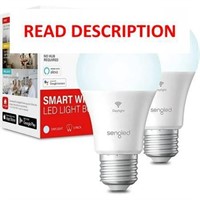 Sengled Smart Bulbs  A19 Daylight  2 Pack