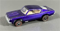 1967 Hotwheels Redline Purple Custom Barracuda