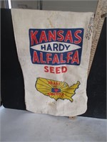 Kansas Hardy alfalfa seed sack