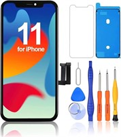 $19  iPhone 11 Screen Replacement  Black  6.1in