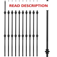 $86  Wrought Iron Balusters  1/2-inch  10pcs