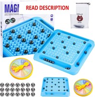 $15  Magnetic Chess Game - Family Set  Board Size