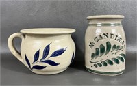 Two Vintage Pottery Pieces